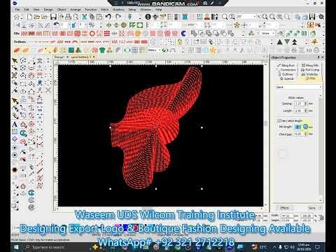 Waseem UDS Wilcom Institute Digitizing Art 🎨 2026+