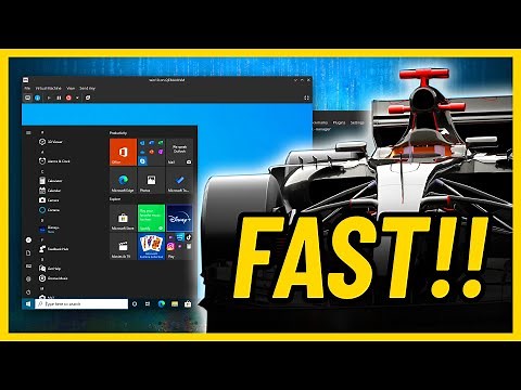 FAST! Windows VM on Linux using QEMU / kvm / VirtIO // Ditch Your VirtualBox!