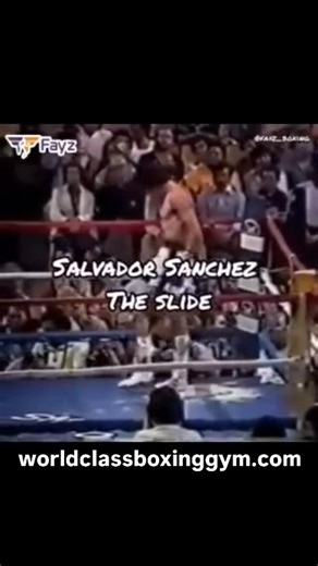 Tom Yankello-World ClassBoxing on Instagram: "“Boxing isn’t about force, it’s about fluidity. Watch the great Salvador Sanchez—notice how he never stresses his legs. It’s all about bending at the waist, moving effortlessly with his feet sliding in and out, all at once. Pure rhythm. It’s in the way he weaves, rolls, and throws punches, all in one seamless flow. Today’s fighters often overlook this true art of the sport. It’s about smooth movements, relaxation, and efficiency. Boxing isn’t a battl