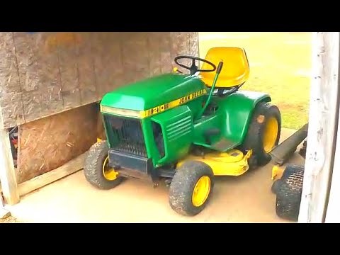 How to Drive a John Deere 210