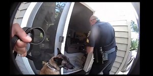 Video shows officers arriving at Alexander Jackson’s home the day he’s accused of killing his family