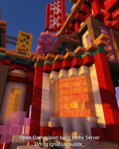 lobby server minecraft - open comission build