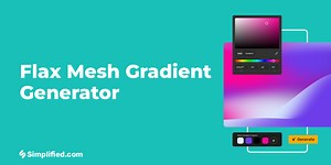 Create Stunning Flax Mesh Gradients with Our Simple Online Tool