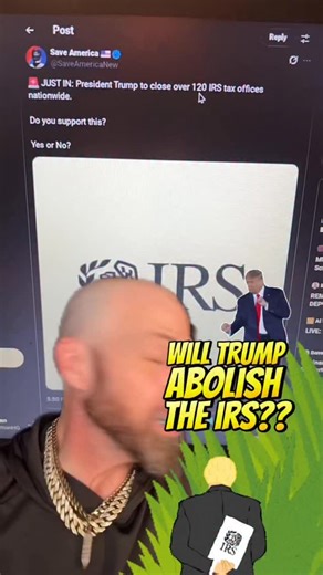 Trump has just closed another 120 IRS offices nationwide and has been floating the idea lately to just abolish the income tax and IRS all together. He campaigned on the idea of an External Revenue System and has been bragging lately about the money Tariffs are bringing into the country. The best tax cut would be to get rid of all of them and increase sales tax. | Modern Shaman Media