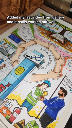 Safety Week 2026 Engage 🫂, Educate 🧑🏻‍🎓, Empower 🦸🏻. #posterdesign #drawing #srfltd #safetychampion