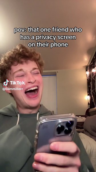 Hilarious POV of Friend with Privacy Screen | Funny Comedy Skit