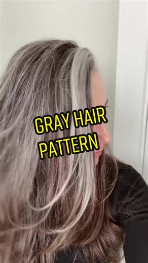 Grey Hair Grow Out Patterns and Money Piece Transformation