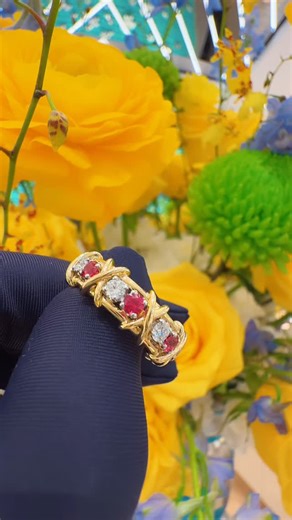 Svetlana at Tiffany & Co on Instagram: "SUPER RARE 🔥 16-Stone Ruby Ring ❤️💍 One of the most breathtaking ruby rings I’ve seen — a 16-stone ruby masterpiece with an unforgettable glow and presence. Rubies like this are extremely rare, and pieces like this do not stay available for long. If you’ve been dreaming of a statement ring that feels powerful, feminine, and truly collectible — this is it. 📩 DM me while I have it available to check size, details, and availability. #RubyRing #RareRubies #