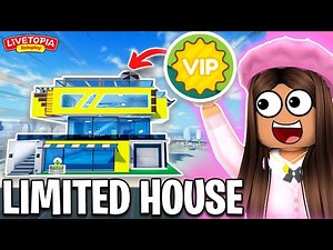 *FREE* VIP MANSION HOUSE in LIVETOPIA Roleplay (ROBLOX) Update 143