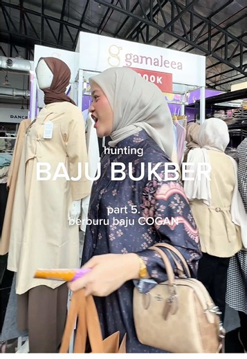 Berburu Baju Bukber COGAN di Bazaar Lokal