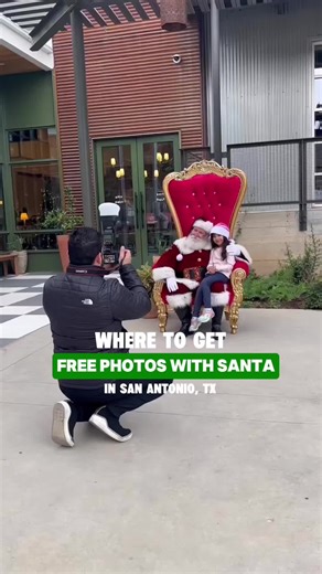 Free Santa Photos in San Antonio, TX? Say less! May this list be helpful to you or a friend this holiday season! ❤️ Repost to spread the love! Bass Pro Shops – Free Santa Photo Host: Bass Pro Shops Address: 17907 I-10, San Antonio, TX 78257 • Free 4x6 photo • Reserve online ⸻ Santa at @Historic Pearl Nov 28–Dec 21 on Fri, WED, Sun Address: 303 Pearl Pkwy, San Antonio, TX 78215 • Bring your camera • Times/location at events.atpearl.com ⸻ Pictures & Pancakes Host: University Baptist Church Date: D