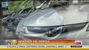 CA woman says Honda mileage claims wrong
