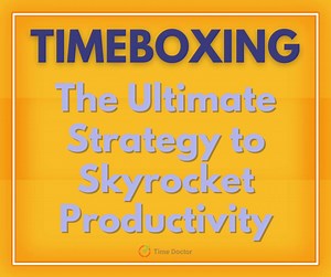 Want to learn the artof effective timeboxing? Learn what is timeboxing and how you can use this strategy to skyrocketyour productivity https://bit.ly/3a5cnWv | Time Doctor | Facebook