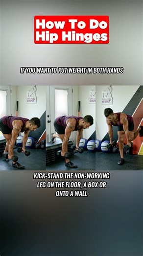 BACK TO BASICS- Day 6: Hip Hinges for Glute-Ham #Fitness #Workout #LegDay #Gym