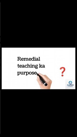 What is remedial teaching?After diagnostic testing explained simply 👩‍🏫#RemedialTeaching#BEd #shorts
