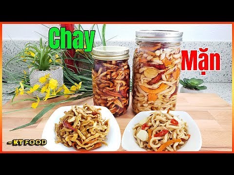 DƯA MÓN GIÒN Rụm - Cho Chay và Mặn - Không Cần Phơi Nắng - Củ Cải Ngâm Nước Tương & Nước Mắm