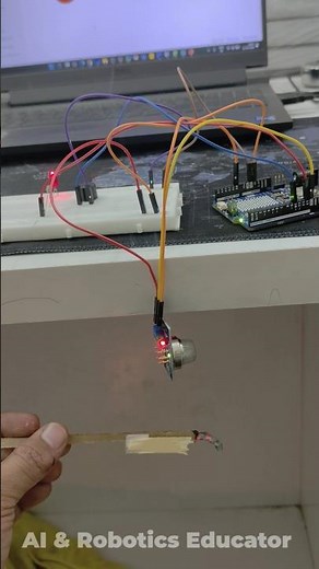 Smart Gas Detector with IoT Automation! 🔥📲