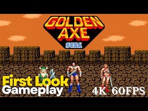 Golden Axe (1989) – Gameplay - 4K60FPS