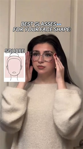 Best glasses for square face shape💕 which face shape would you like to see next? Round -👓"Chanty" https://bit.ly/3UKci2L Cat eye -👓"Ansyah" https://bit.ly/48zQzOY Geometric -👓"Libby" https://bit.ly/3PUumTx Geometric -👓"Keller" https://bit.ly/42HHBfD #faceshapes #howtochoosesunglass #squarefaceshape #myzeelool #zeeloolhacks | Zeelool
