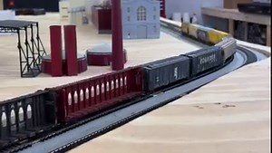 2.9K views · 297 reactions | Having more fun with Rivet Counter HO Scale DASH 9s this afternoon. Order your favorite roadnames and paint schemes here: https://www.scaletrains.com/ho-scale/ho-scale-locomotives/rivet-counter-ho-scale-ge-dash-9-44cw.html?availability=37 | ScaleTrains | Facebook