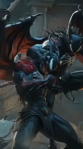Ultimate Venom's 👑 fight 😥💪🏼🥵☠️#avengers #venom #viral
