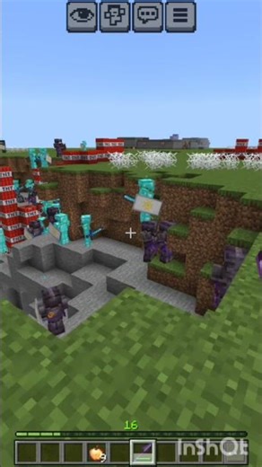 fighting law in mine #minecraft #k×mgr