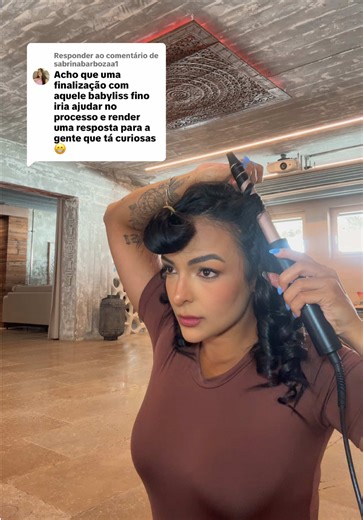 Finalização de Cabelo em Transição com Babyliss Fino