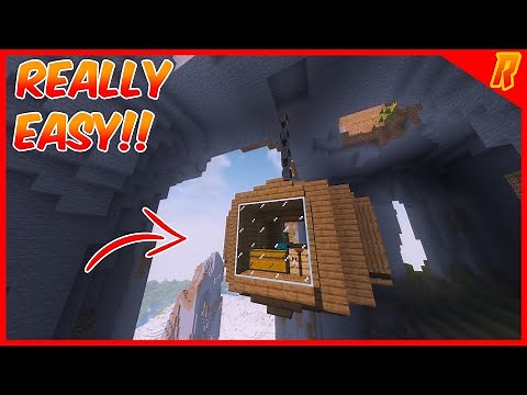 Minecraft - Hanging House Tutorial *EASY*