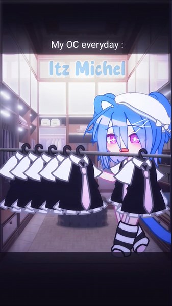 My OC Everyday☺️ || #gacha #gachaclub #gachalife #shorts #trend #viral