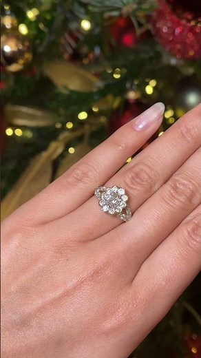 Theodore B. Starr Diamond Coronet Cluster Ring | Circa 1900 | Berganza London