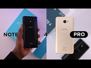 Infinix Note 4 vs Note 4 Pro: Unboxing and First Impressions!