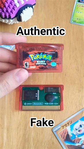 How To Spot A Fake Pokémon Cartridge!