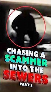 Scammer Runs Into SEWERS When We Confront Him [PART 2]