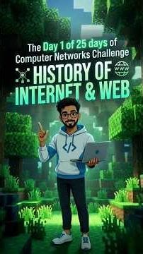 History of Internet & Web in 60 Seconds 🚀 | Web 1.0 to Web 3.0 Explained | Web Dev In Days #webdev