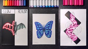 How To Combine Glow Effects and Realism In Drawing