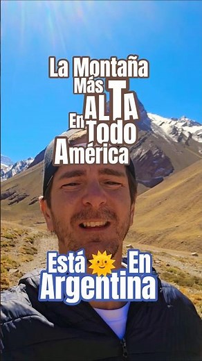 Argentina has the highest mountain in all of the Americas! Aconcagua Mountain in Mendoza