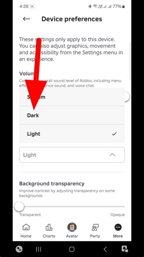 How to Turn On Dark Mode on Roblox | Active Dark Mode on Roblox #TurnOnRobloxDarkMode
