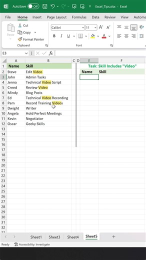 #excel #exceltips #DataEntry #productivity #excelformula #excelfunctions | SUS INFO