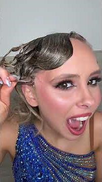 ASMR TAKING MY BALLROOM HAIR OUT #makaylaandrews #asmrballroomhair #asmrballroomhairgirl