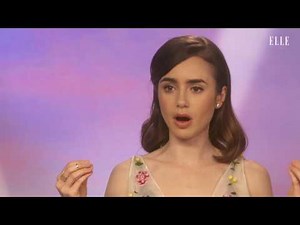 ELLE UK interviews Lily Collins