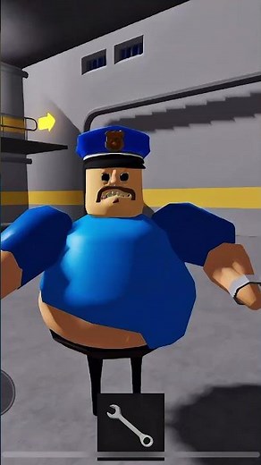 FUNNIEST Escape in Roblox 😂 #roblox #barrysprison #robloxshorts