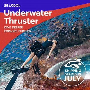 World's 1st Hands-Free Underwater Thruster (Full video, click the link below.) https://www.indiegogo.com/projects/world-s-1st-hands-free-underwater-thruster#/ 100% hands-free | Up to 4.5 mph | 120-min battery life | Ergonomic dual-propellers design | Creative New Idea Gizmos | Facebook