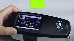X-rite爱色丽eXact便携式分光密度仪操作视-爱奇艺