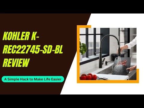 KOHLER K-REC22745-SD-BL Review: Pro Kitchen Faucet for Home Chefs ?