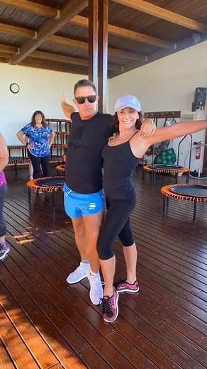 What goes down at @juicemasterretreats you ask ? 😅 … a little bit of everything. Juicing, yoga, exercising, walking, spinning and jiving. I switched off my phone, swam in the lake and went naked by the sea lol. @alexandearjeanofficial thank you for this song I live by its rules. I enjoyed every moment in beautiful scenery with beautiful people. ❤️ Thank you @jasonvale for all you do, you really are quite the dancer 😍 and to my dear friend @lauransinclair thank you for sharing this time with me