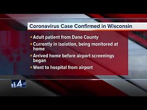 First case of coronavirus confirmed in Wisconsin