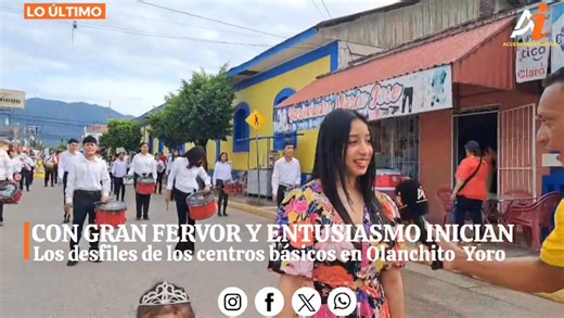 6.5K views · 39 reactions | #desfilespatrios #204aniversariopatrio Olanchito, Yoro vive el fervor patrio con los desfiles de los Centros Básicos este 14 de Septiembre. Informa Luis Ortiz #HONDURAS | Acceso Informativo HN | Facebook