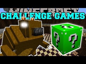 Minecraft: GIANT BEAR CHALLENGE GAMES - Lucky Block Mod - Modded Mini-Game