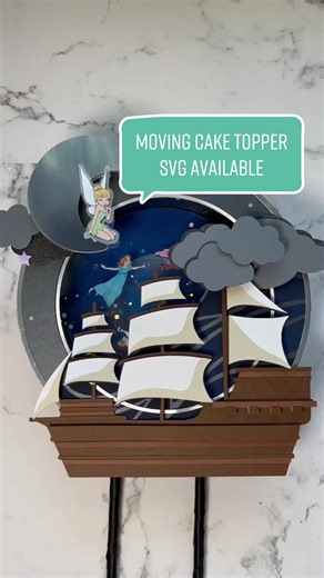 DIY Peter Pan and Tinkerbell Cake Topper Tutorial