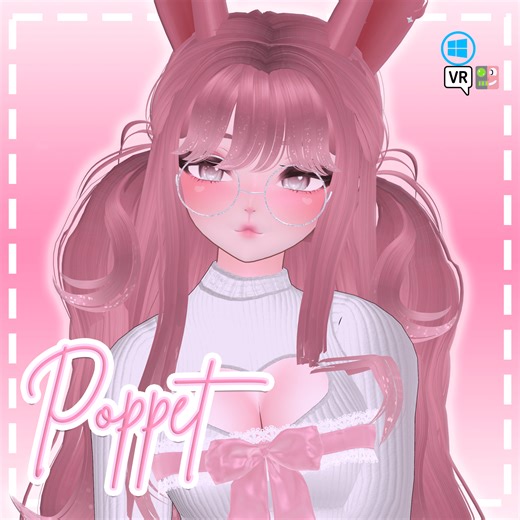 💌| POPPET  (VRCFT) by Ourse on Jinxxy